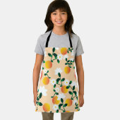 リトルかわいこちゃんオレンジパターン エプロン (インサイチュ)