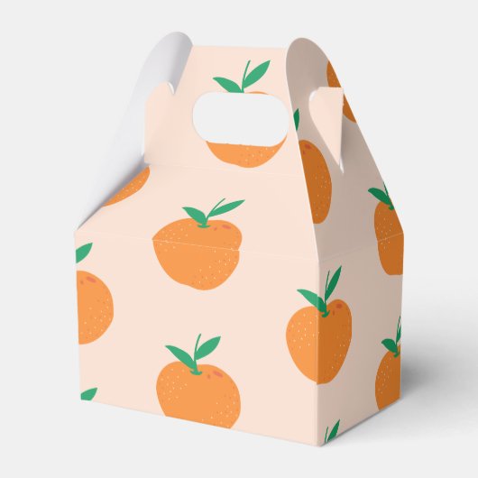 リトルかわいこちゃんオレンジファースト誕生日お気に入りボックス フェイバーボックス (裏面サイド)