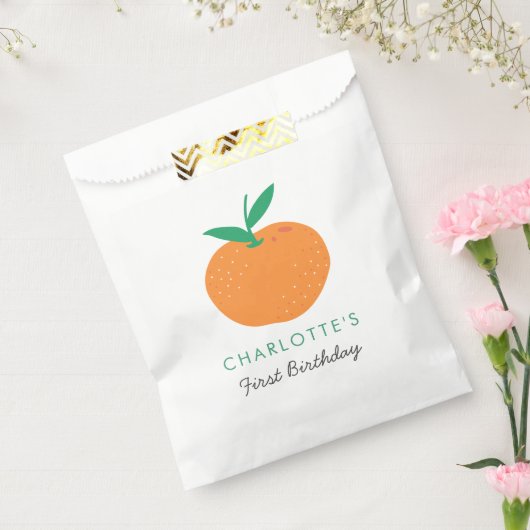 リトルかわいこちゃんオレンジファースト誕生日優先バッグ フェイバーバッグ (封をした状態)