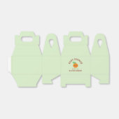 リトルかわいこちゃんオレンジベビーシャワー フェイバーボックス (折り畳みなし)