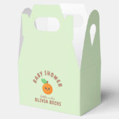 リトルかわいこちゃんオレンジベビーシャワー フェイバーボックス (オープン)