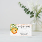 リトルかわいこちゃんオレンジ柑橘系ブックリクエスト エンクロージャーカード (スタンド正面)