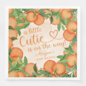 リトルかわいこちゃんオレンジ男女兼用色ベビーシャワー (正面)