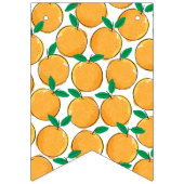 リトルかわいこちゃんオレンジ バンティングフラッグ (第1の旗)