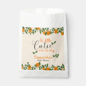 リトルかわいこちゃんオンザウェイクレメンティンベビーシャワー フェイバーバッグ (正面)