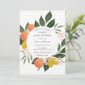 リトルかわいこちゃんオンザウェイベビーシャワー招待状 招待状 (スタンド正面)