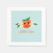 リトルかわいこちゃんオ男女兼用レンジペーパーナプキン スタンダードカクテルナプキン (正面)