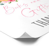 リトルかわいこちゃんガールブックス&ギフトベビーシャワーサイン ポスター (角)