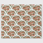 リトルかわいこちゃんクレメンチンニュートラルベビーシャワー ラッピングペーパー (フラット)