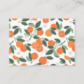 リトルかわいこちゃんクレメンチンブックスベビー エンクロージャーカード (裏面)