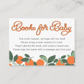 リトルかわいこちゃんクレメンチンブックスベビー エンクロージャーカード (正面)