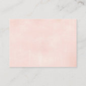 リトルかわいこちゃんクレメンチンベビーシャワーおむつラッフル エンクロージャーカード (裏面)