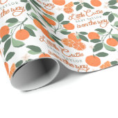 リトルかわいこちゃんクレメンチンベビーシャワーラッピング紙 ラッピングペーパー (ロールコーナー)