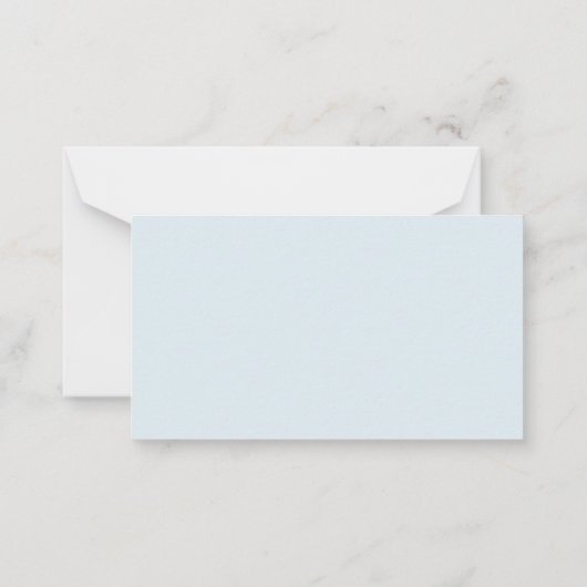 リトルかわいこちゃんクレメンチンボーイオムツラッフル ノートカード (裏面)