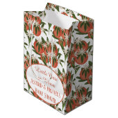 リトルかわいこちゃんクレメンチン | 柑橘系ベビーシャワー ミディアムペーパーバッグ (正面アングル)