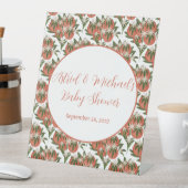 リトルかわいこちゃんクレメンチン | 柑橘系ベビーシャワー 台座サイン (インサイチュ)