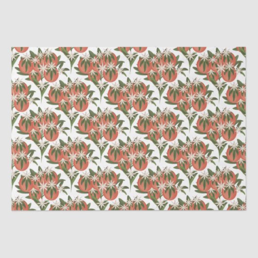 リトルかわいこちゃんクレメンチン | 柑橘系ベビーシャワー 薄葉紙 (正面)