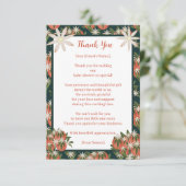 リトルかわいこちゃんクレメンチン| 柑橘類テーマベビーシャワー サンキューカード (スタンド正面)