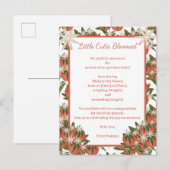 リトルかわいこちゃんクレメンチン |柑橘類テーマ誕生 案内ポストカード (正面/裏面)