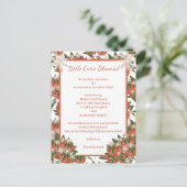 リトルかわいこちゃんクレメンチン |柑橘類テーマ誕生 案内ポストカード (スタンド正面)