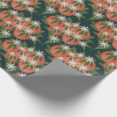 リトルかわいこちゃんクレメンティングリーン ラッピングペーパー (角)