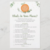 リトルかわいこちゃんグリーンあなたの電話ゲームの中に何がある (正面)