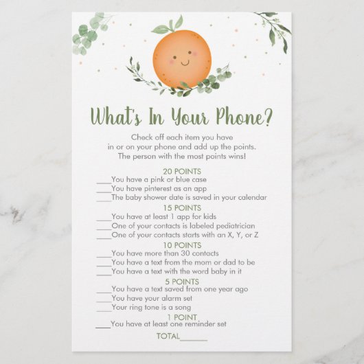 リトルかわいこちゃんグリーンあなたの電話ゲームの中に何がある (正面)