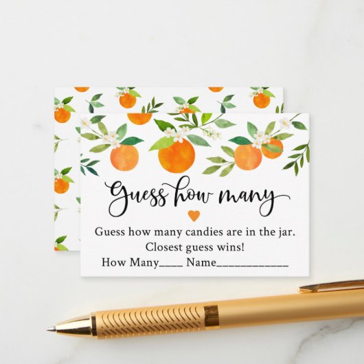 リトルかわいこちゃんグリーンフローラはゲームの数を推測 エンクロージャーカード (正面/裏面インサイチュ)