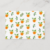 リトルかわいこちゃんグリーンフローラはゲームの数を推測 エンクロージャーカード (裏面)