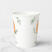 リトルかわいこちゃんグリーンリーベビーシャワー 紙コップ (左)