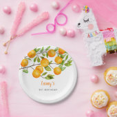 リトルかわいこちゃんサマーバースデーパーティー ペーパープレート (パーティー)