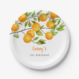 リトルかわいこちゃんサマーバースデーパーティー ペーパープレート