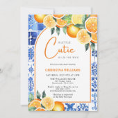 リトルかわいこちゃんサマー男女兼用ベビーシャワー 招待状 (正面)