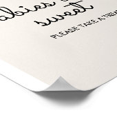 リトルかわいこちゃんシトラスオレンジベビーベビーは甘い ポスター (角)