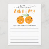 リトルかわいこちゃんシトラスジェンダーアドバイスカード (正面)