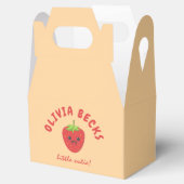 リトルかわいこちゃんストロベリーベビーシャワー フェイバーボックス (オープン)