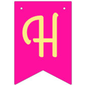 リトルかわいこちゃんタンジェリンバースデーパーティー バンティングフラッグ (第2の旗)