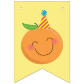 リトルかわいこちゃんタンジェリンバースデーパーティー バンティングフラッグ (第1の旗)