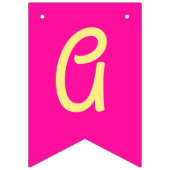 リトルかわいこちゃんタンジェリンバースデーパーティー バンティングフラッグ (第3の旗)