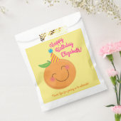 リトルかわいこちゃんタンジェリンバースデーパーティー フェイバーバッグ (封をした状態)