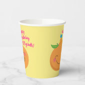 リトルかわいこちゃんタンジェリンバースデーパーティー 紙コップ (左)