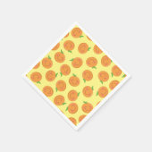 リトルかわいこちゃんタンジェリンベビーシャワー男女兼用 スタンダードカクテルナプキン (角)