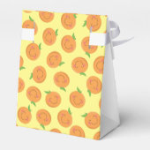 リトルかわいこちゃんタンジェリンベビーシャワー男女兼用 フェイバーボックス (裏面サイド)