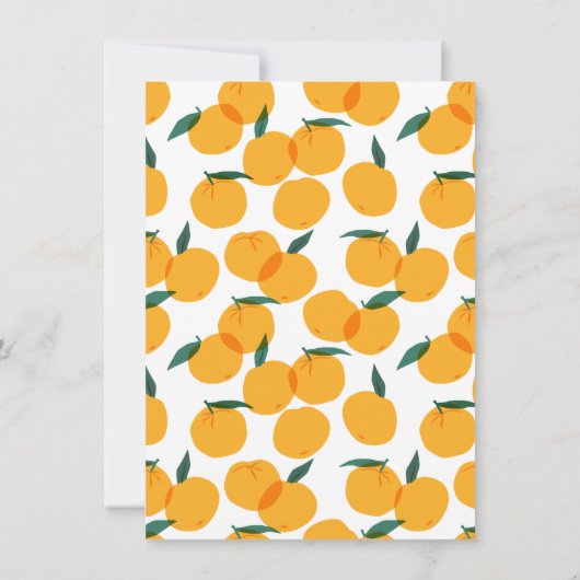 リトルかわいこちゃんツインズベビーシャワー招待状 招待状 (裏面)