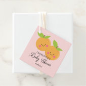 リトルかわいこちゃんツインズベビーシャワー フェイバータグ (インサイチュ)