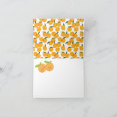 リトルかわいこちゃんツインベビーサンキュー サンキューカード (内部)