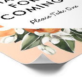 リトルかわいこちゃんテーマありがとうご好意サイン ポスター (角)