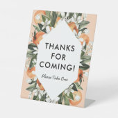 リトルかわいこちゃんテーマありがとうご好意サイン 台座サイン (正面)