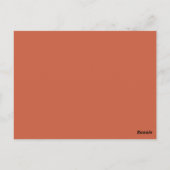 リトルかわいこちゃんテーマベビーシャワーアドバイスカード ポストカード (裏面)