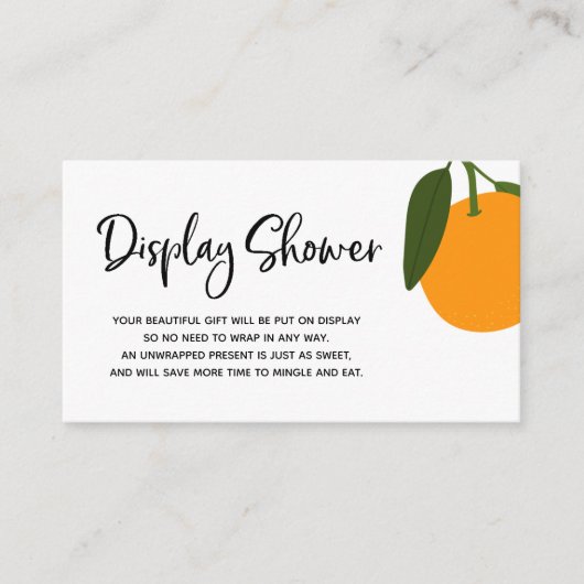 リトルかわいこちゃんディスプレイシャワー挿入カード エンクロージャーカード (正面)